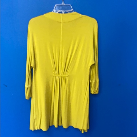 PEOPLE LIKE FRANK Sz S Gold-Green Soft Knit Jacket - Picture 4 of 8